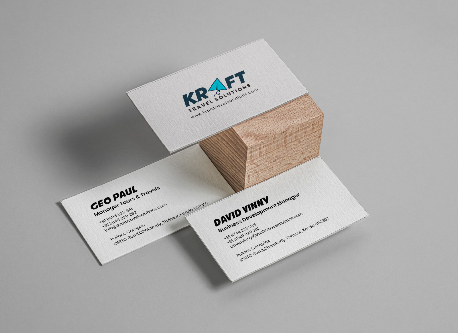 kraft travel business card